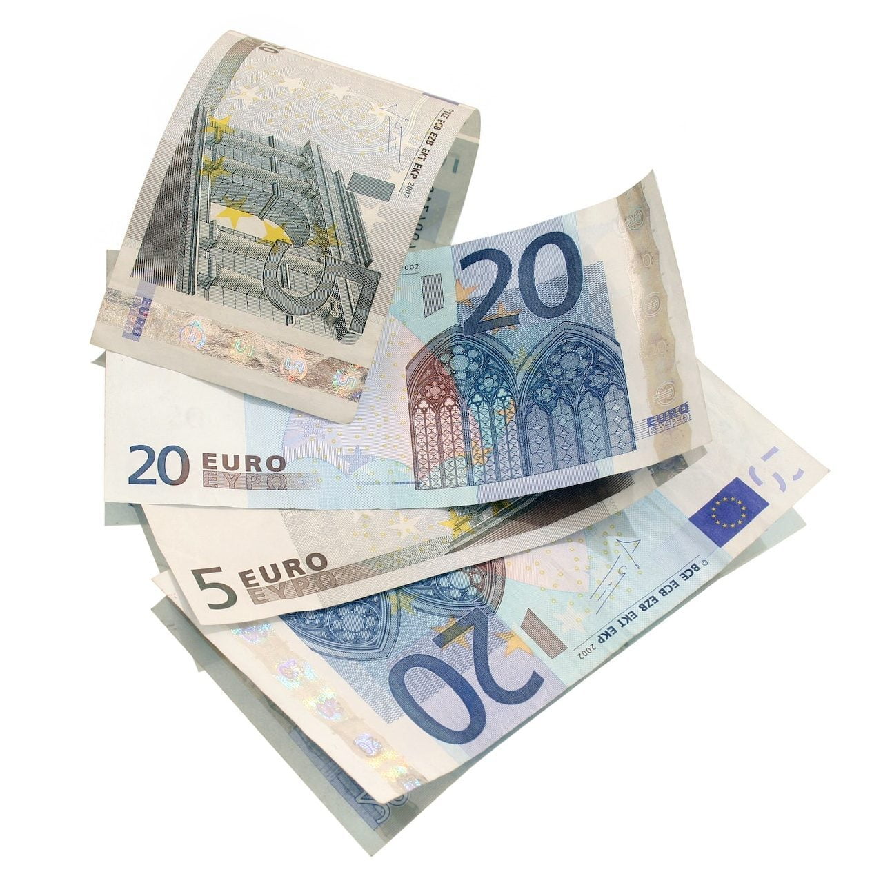 Euro Paper Bills