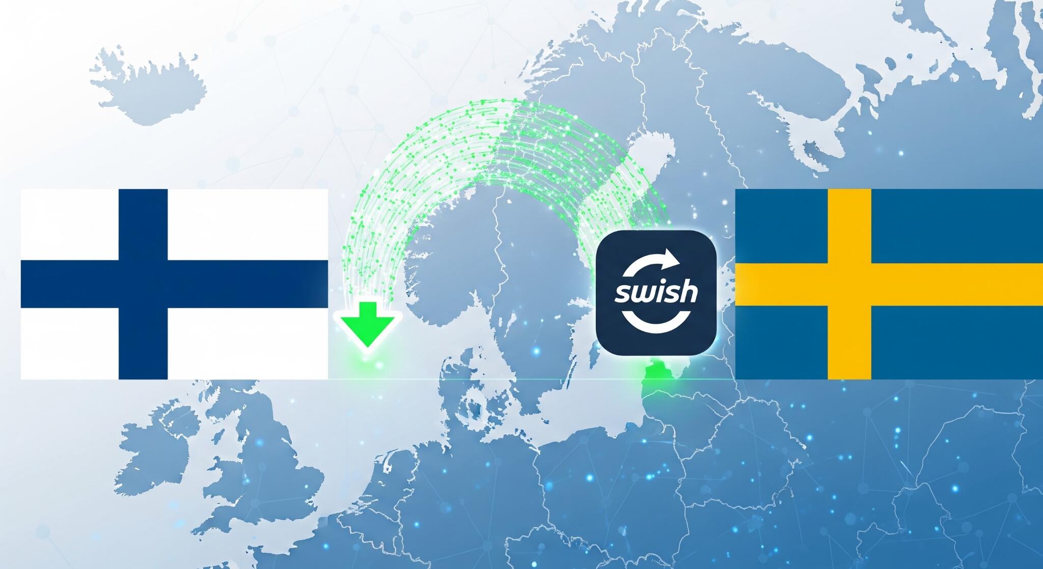 Swish maksu Suomesta Ruotsiin -Maksut pohjoismaiden välillä